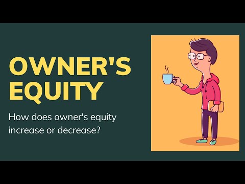 What happens when an asset increases?