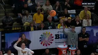 Close Game: Final 3 Minutes of Iowa vs. Nebraska | B1G Women's Basketball Champi