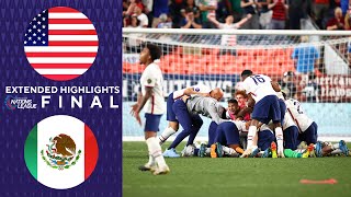USA vs. Mexico: Extended Highlights | Concacaf Nations League Final | CBS Sports Golazo