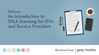 An Introduction to SPLA licensing for ISVs and Service Providers