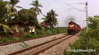 Heavy Freight led by Guntakal WDG3A