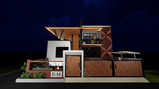 40X70 feet | West facing | Corner Terrace house | 2800sqt | 4BHK | house design