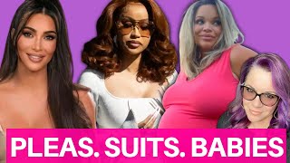 Lawyer Reacts Live| Cardi B Pleads Guilty. Kim Kardashian Sued. Trisha Paytas Baby Name trademarked?