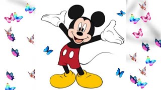How to Draw Mickey Mouse: The EASY drawing for mickey mouse