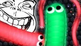 Slither.io Funniest Trolling Longest Snake In Slitherio Epic Risky Kill