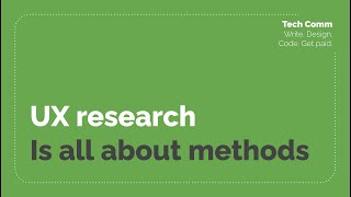 7_UX Research Methods