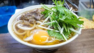 常連さんが愛してやまない大衆そばうどん店の仕事丨Soba Noodles in Hyogo