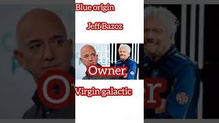 Blue origin Vs Virgin galactic Space Flight Comparison  #Shorts