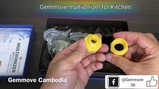 Gemmove multiionizer for Shower/Kitchen/Washing machine #08