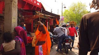 Cycle Rickshaw Towards Sankat Mochan Temple // Varanasi 4K India