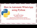How to Automate Whats App Message  ||Python Project|| ||Learn Python|| |pywhatkit|