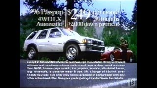 1996 Honda Passport Commercial