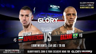 GLORY 79: Stoyan Koprivlenski v Bruno Gazani