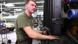 Life as a mechanic: CLR-1 Marine keeps trucks running