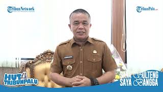 UCAPAN HUT TribunPalu.com - Hadianto Rasyid, Wali Kota Palu