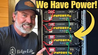 We Have OFF GRID Power!  | Solar Upgrade COMPLETE!!! | Rambling