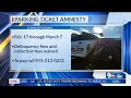 city approves amnesty period for parking tickets