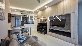 Home Tour | Modern Scandinavian 4-BR Condo | D'Leedon