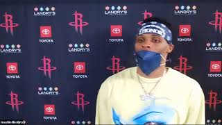 Russell Westbrook Postgame Interview | Rockets vs Blazers | August 4, 2020