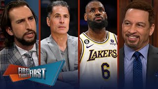 Lakers GM on LeBron: ‘Our hope would be that his career continues’ | NBA | FIRST THINGS FIRST
