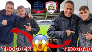 MOMENT I MET THOGDEN & THOGDAD ! / Bolton Vs Barnsley Vlog!