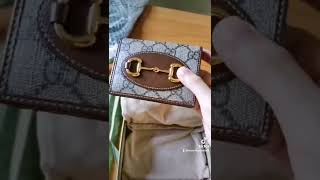 Review gucci housebit card case 1955