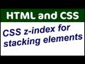 CSS Z-Index Property for Stacking Elements