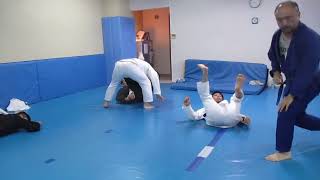 20230706クラス「ガードからオモプラータ」グレイシー柔術の護身術・BJJ GYM・千葉県船橋市