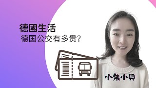 【德国生活】大家每个月在交通上的花费是多少呢？