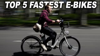 Top 5 Fastest E-Bikes In The World