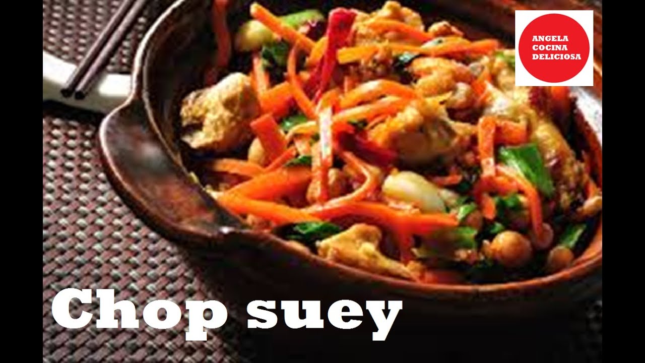 LA MÁS DELICIOSA RECETA PARA HACER CHOP SUEY - YouTube