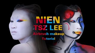 念慈老師 噴槍彩妝 祕技大分享  #噴槍彩妝 #創作 #藝術 #airbrush #makeup #nientszlee #ntlairbrushmakeup