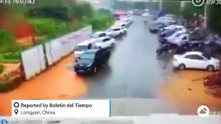 Massive landslide in China