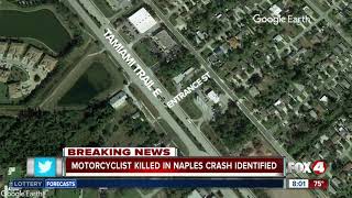 Motorcyclist killed in crash on Tamiami Trial in Naples Sunday night