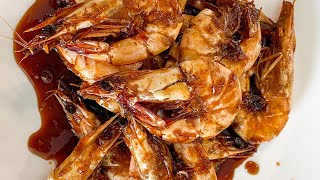 Marmite prawn ( super easy)