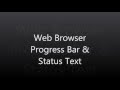 Progress bar & Status Text  Web browser - Visual Basic Tutorial