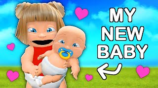 Smeep Becomes Chloe’s New Baby in Roblox!