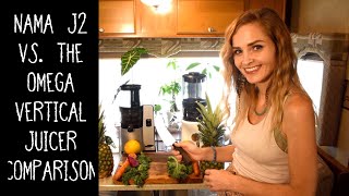 Nama J2 Cold Press VS. Omega VSJ843 Vertical Cold Press - Juicer Comparison Video