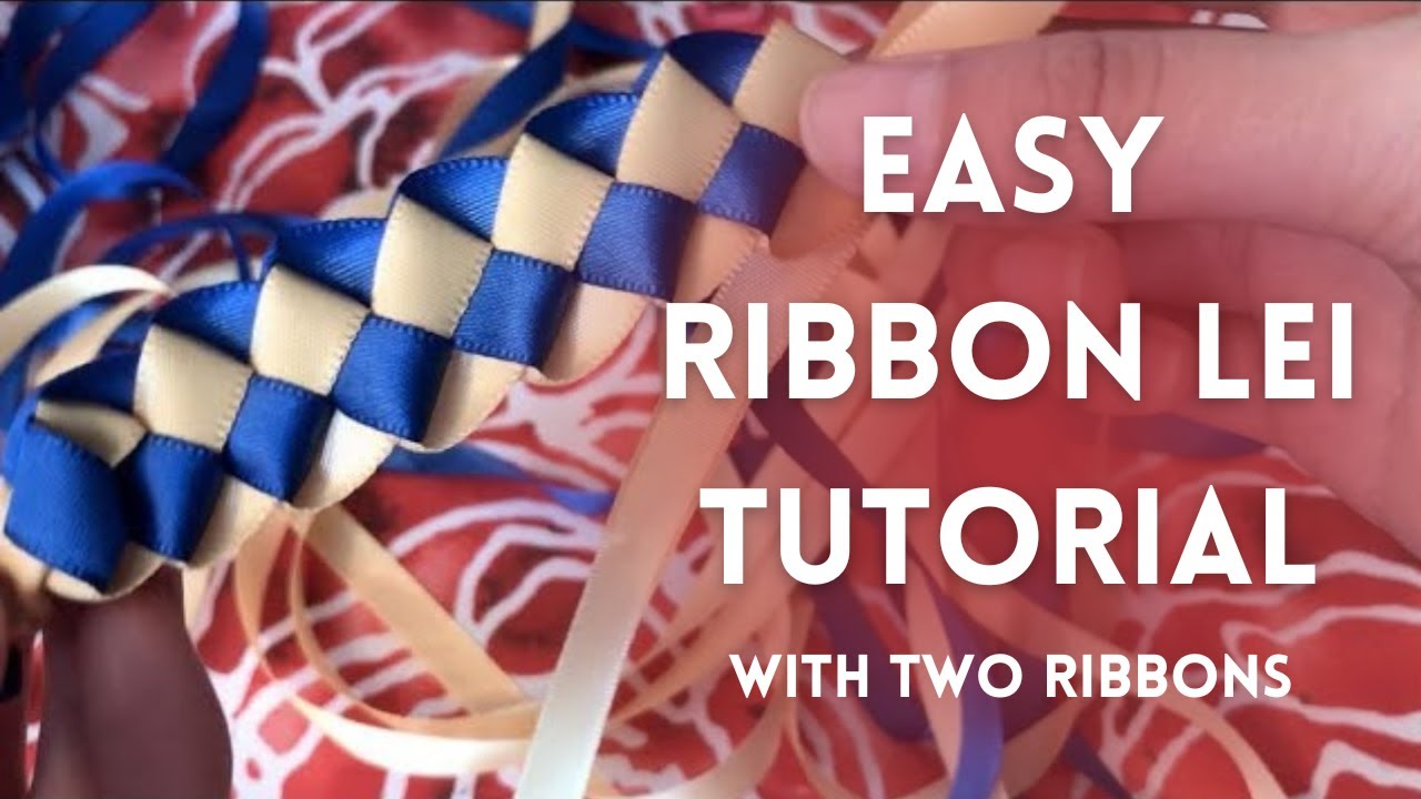 Ribbon Flower Lei Tutorial At Lily Holtze Blog