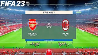 FIFA 22 | Arsenal vs AC Milan - Club Friendly - PS5 Full Gameplay