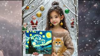 Merry Christmas - Happy Holidays - Girlies - And Kitties ~ Love you to the moon and back!!!