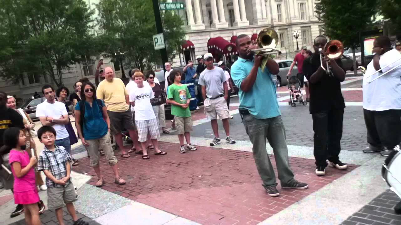 DC's New Orleans-style Band: "When The Saints Go Marching In" (Oh, Hey ...