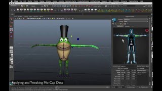 Working with Mo-Cap Data in Maya