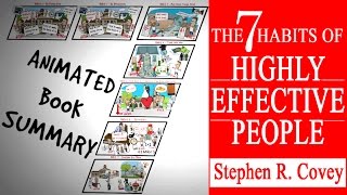 7 HABITS OF HIGHLY EFFECTIVE PEOPLE - BY STEPHEN COVEY - ANIMATED BOOK SUMMARY