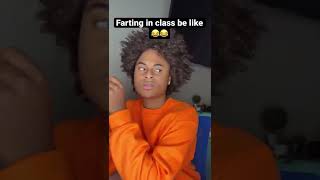 FARTING in CLASS be like! #comedy #shorts #relatable #skits #viral #roydubois