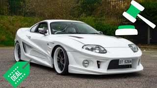 Buying a mk4 Supra at Auction!