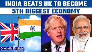 India overtakes UK to become 5th largest economy, says GDP figures from IMF | Oneindia News*News