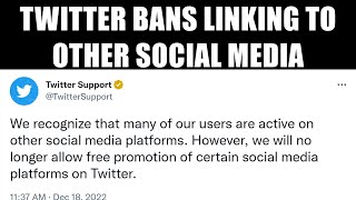Twitter bans self promotion