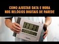 COMO AJUSTAR DATA E HORA DE RELÓGIOS DIGITAIS