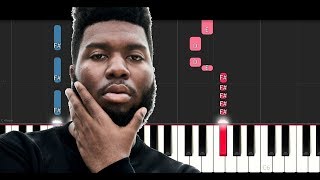 Khalid ft Swae Lee - The Ways (Piano Tutorial)